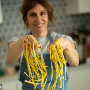 Valeria Suppa, cooking teacher